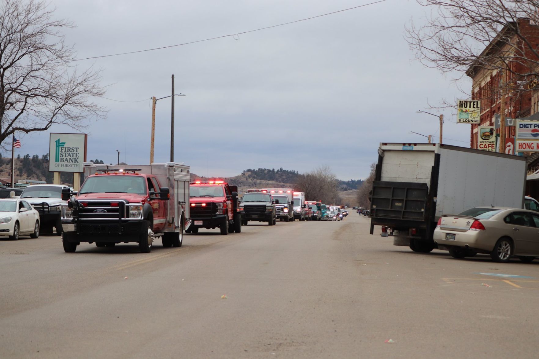 Parade into Forsyth